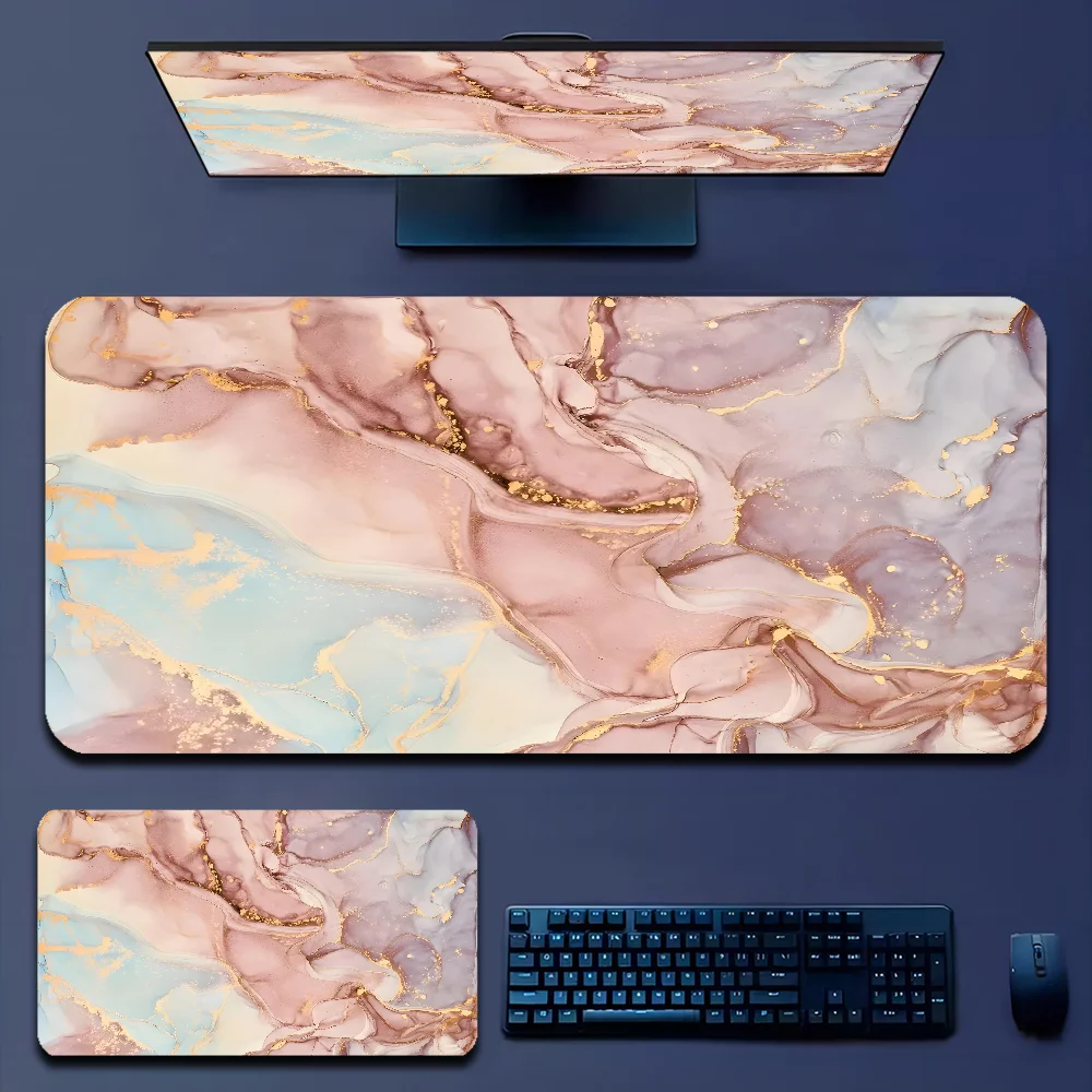 Bar Mat Rubber - Large Fashion Marble Mouse Pad 900x400