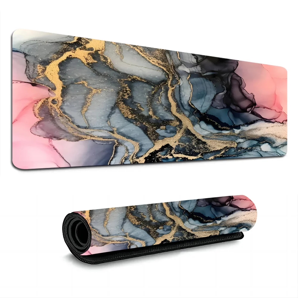 Large Fashion Marble Mouse Pad - Bar Mat Rubber 评论和价格