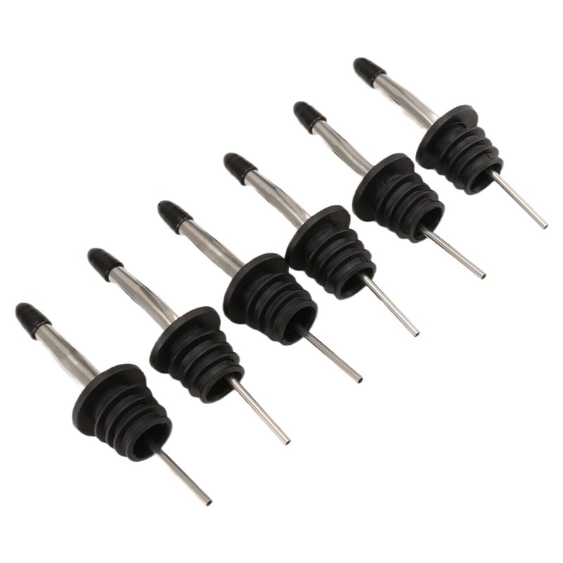 AB34-6Pcs Stainless Steel Pour - Speed Pourer Cap 评论和价格