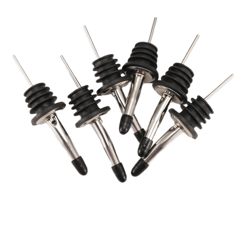 AB34-6Pcs Stainless Steel Pour - Speed Pourer Cap 评论和价格
