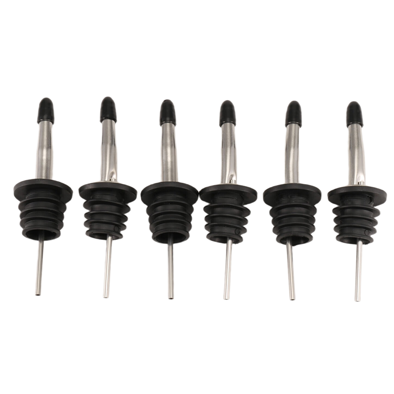 AB34-6Pcs Stainless Steel Pour - Speed Pourer Cap 评论和价格