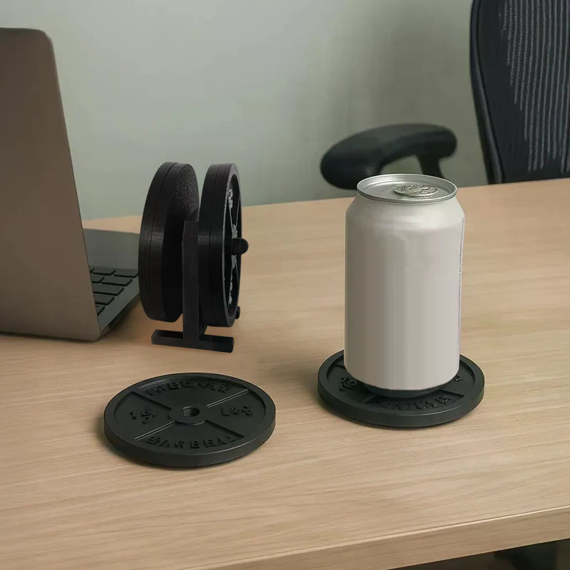 Weight Plate Coaster Set Holde - Home Bar Set 评论和价格