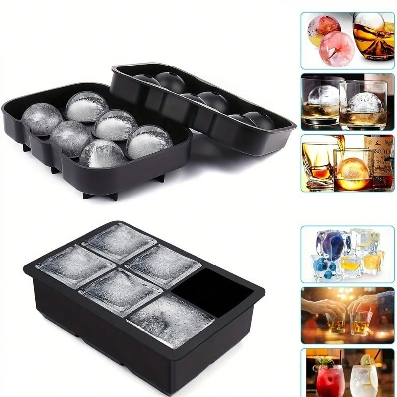 Premium Silicone Ice Cube Tray - Ice Mold Sphere 评论和价格